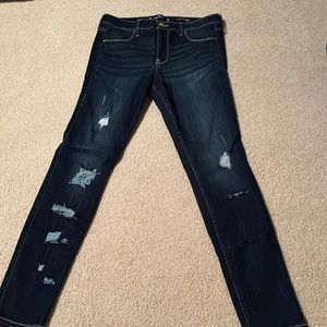 Hollister high rise jean leggings advance stretch size: 11